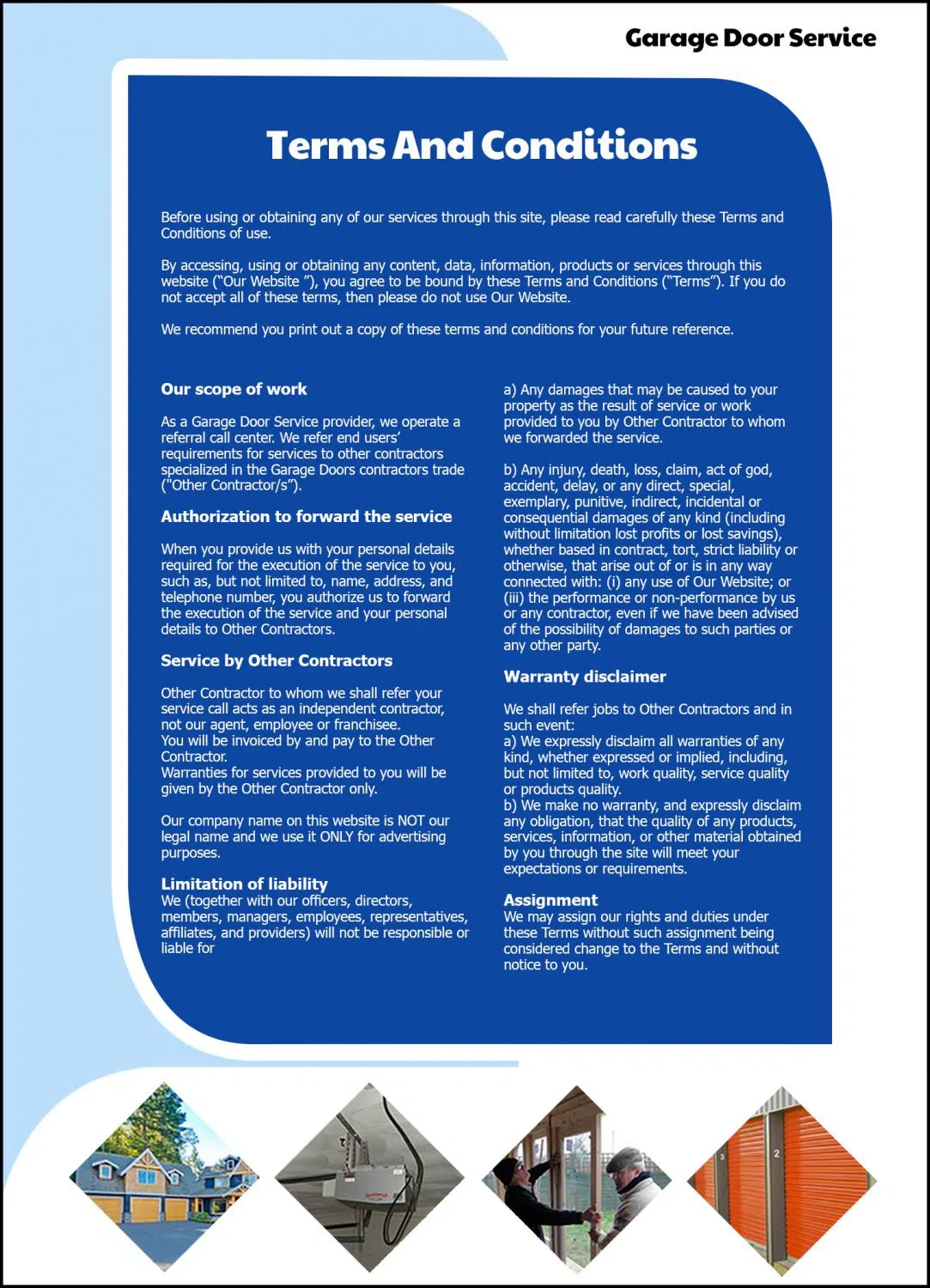 All County GarageDoor Service Warren, MI 586-625-0078